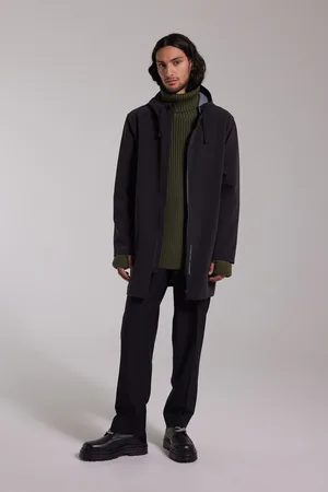 Stutterheim Stockholm Lightweight Matte Zip Raincoat