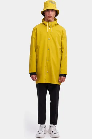 Stutterheim Stockholm Lightweight Matte Raincoat Gold