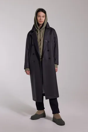 Stutterheim Rosenbad Long Double Breasted Overcoat