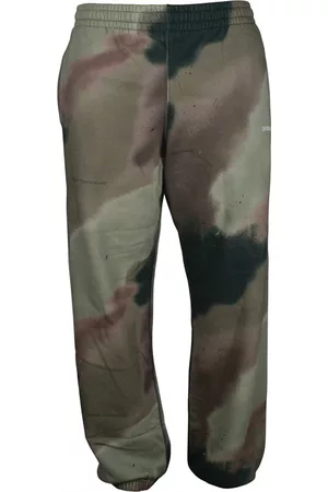 OFF-WHITE Luxury jogging for men - Camouflage Sports Pants