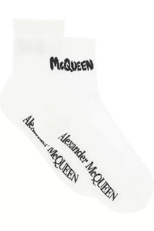 Alexander McQueen Aexander Mcqueen Mcqueen Graffiti Sports Socks