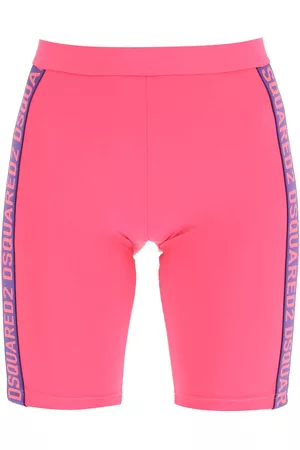 Dsquared2 Cycing Shorts With Logo Bands