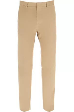 VALENTINO Men Pants - Cotton Gabardine Trousers