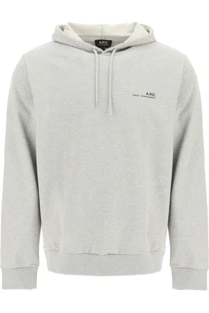 A.P.C. Milo Light Lilac Hoodie in Jersey