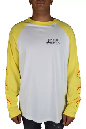 Palm Angels White Sprayed Logo 'Los Angeles' Long Sleeve T-Shirt –  BlackSkinny