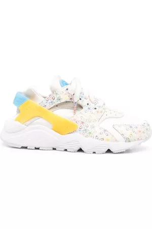 Nike Air Huarache "Floral Swoosh" Sneakers