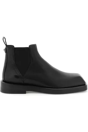 VERSACE Chelsea Boots With Squared Toe