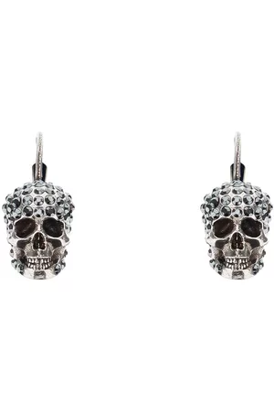 Alexander McQueen Women Earrings - Pave Skull Earrings