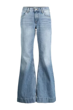 RE/DONE Women Flared Jeans - 70s Low Rise Flared Jeans