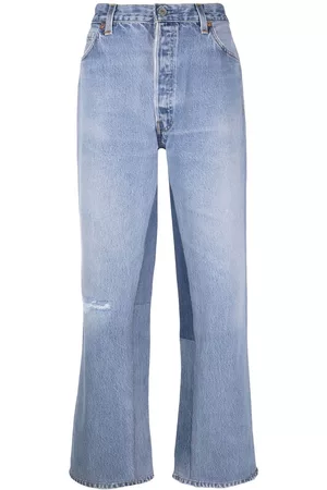 RE/DONE Women High Waisted Jeans - X Levi's High Rise Flared Jeans