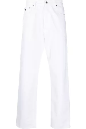 Prada Men Jeans - Bull Denim Five Pockets White
