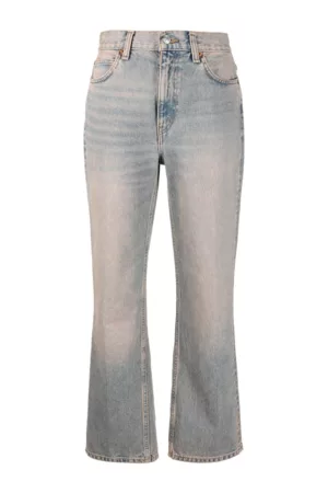 RE/DONE Women High Waisted Jeans - High Rise Flared Jeans