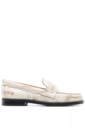 Golden Goose Women Loafers - Jerry Distressed Loafers