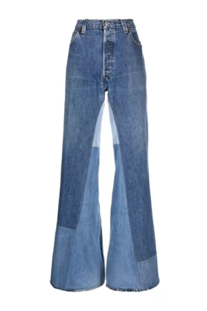 RE/DONE Women Vintage Jeans - X Levis Patchwork Detail Denim Jeans