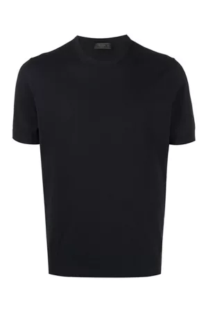 Prada Men T-Shirts - Crew Neck T hirt Black