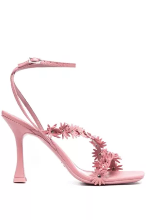 By Far Women Sandals - Poppy 105mm Floral Detail Sandals