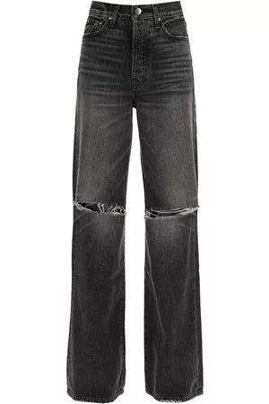 AMIRI Women Wide Leg Jeans - Ripped Jeans With Wide Leg