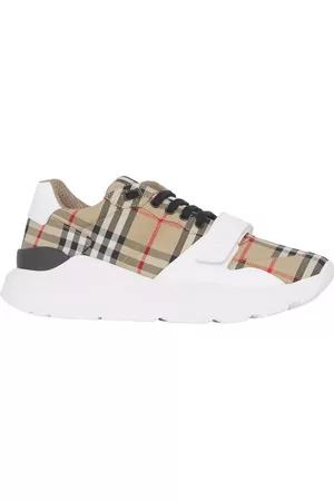 Burberry Men Low Top & Lifestyle Sneakers - Check Low Top Sneakers