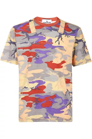 Stone Island Men T-Shirts - S.I. HERITAGE CAMO T-shirt