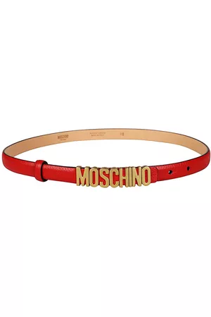 Moschino Women Belts - LETTERING Belt