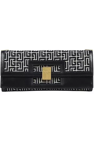 Balmain Women Clutches - 1945 OVERSIZED CLUTCH MONOGRAM Bag
