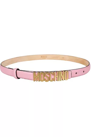 Moschino Women Belts - LETTERING Belt