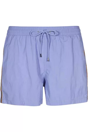 Minnesota Vikings FOCO Dip-Dye Swim Shorts - Gold/Purple