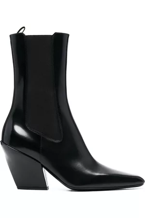 Prada Women Heeled Boots - 95mm Sculpted Heel Boots