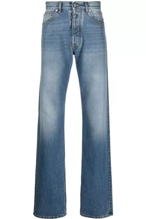 Maison Margiela Men Straight Jeans - Four Stitch Straight Leg Jeans