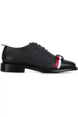 Thom Browne Women Formal Shoes - Wholecut Tricolour Bow Shoe