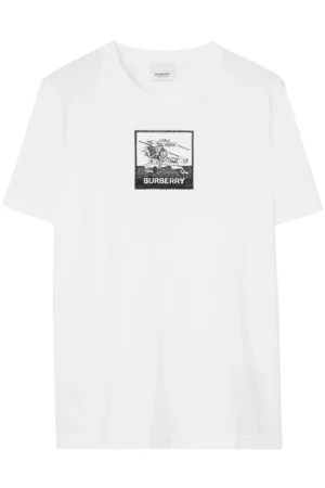 Burberry Women T-Shirts - Ekd Cotton T Shirt