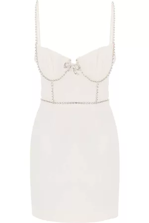 Self-Portrait Women Party & Cocktail Dresses - Mini Bustier Dress With Crystals