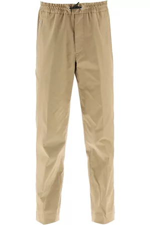 Moncler Men Stretch Pants - Basic Stretch Gabardine Pants