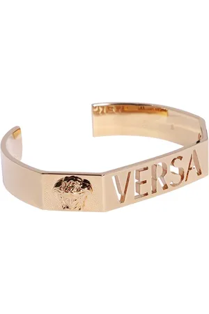 Versace Greca Tribute Medusa Cuff Bracelet - Farfetch