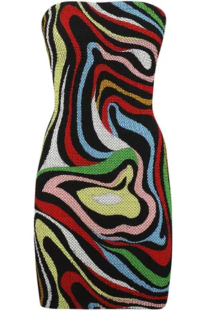 Emilio Pucci Emilio Pucci Women's Multicolor Viscose Leggings - Stylemyle