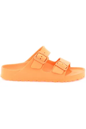 Neon on sale orange mules