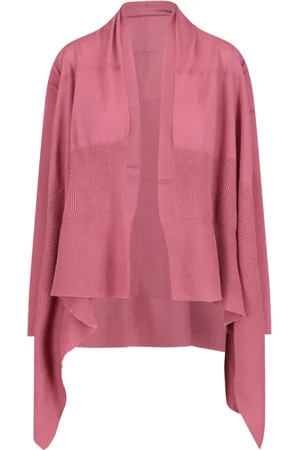 Rick Owens Asymmetrical Virgin Wool Cardigan
