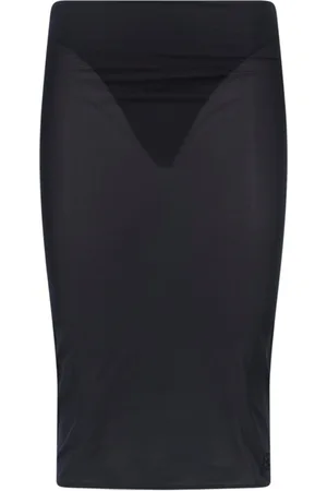 Courrèges Sheath Midi Skirt