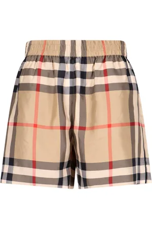 Burberry Tartan Silk Shorts