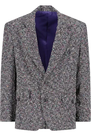 Pins & Needles Single-Breasted Tweed Blazer
