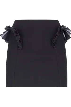 Nensi Dojaka Ruffle Detail Mini Skirt