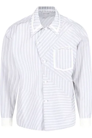 Kiko Kostadinov Stripe Asymmetric Shirt