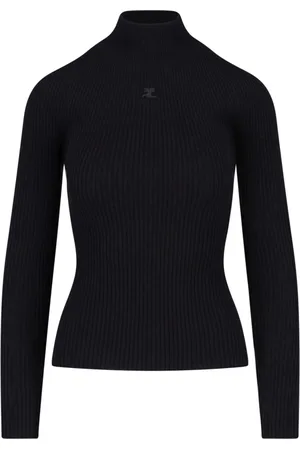 Courrèges Ribbed Turtleneck Sweater