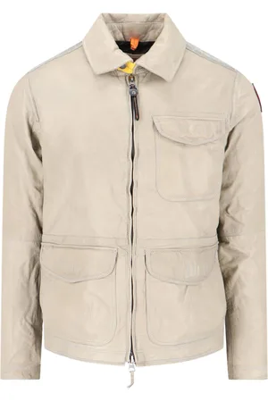 Parajumpers Leather Zip Jacket