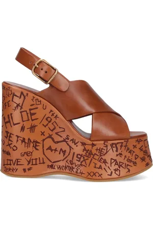 Chloé Wedge Sandals "Maxime"