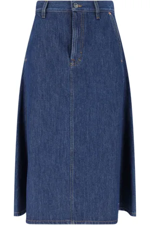 Gucci Denim Midi Skirt