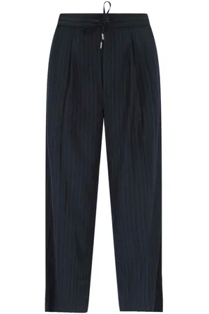 DUNST Pinstriped Wide Pants