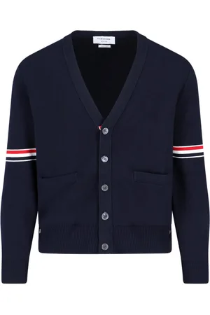 Thom Browne Tricolor Detail Cardigan