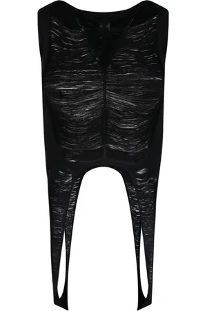 Rick Owens Virgin Wool Crop Top
