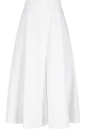 Patou Flared Midi Skirt